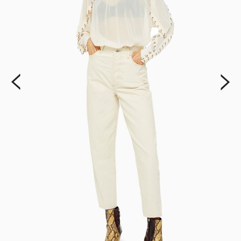 New Topshop mom jeans